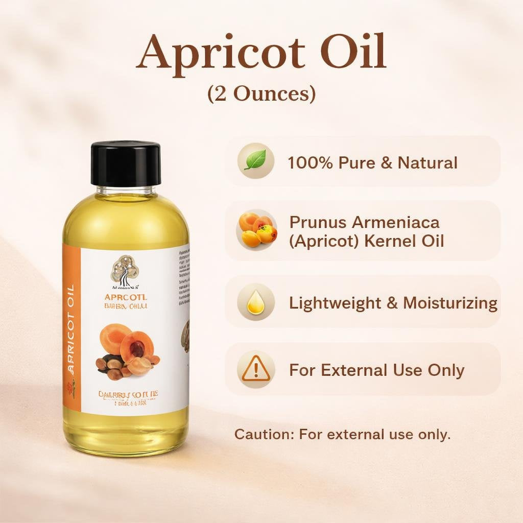 Apricot Oil (2 Ounces)