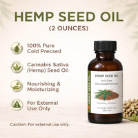 Hemp Seed Oil (2 Ounces)