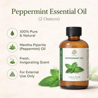 Peppermint Essential Oil (2 Ounces)