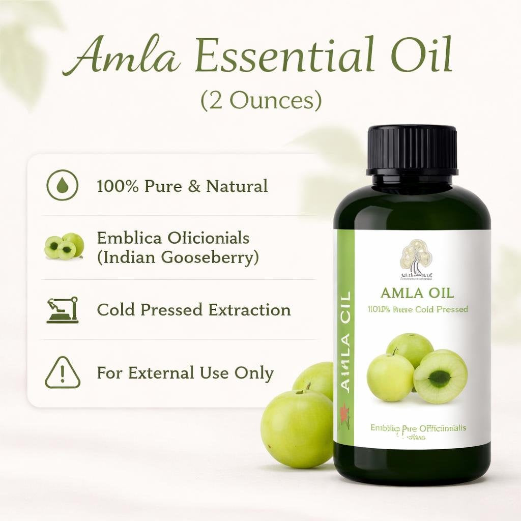 Amla Essential Oil (2 Ounces)