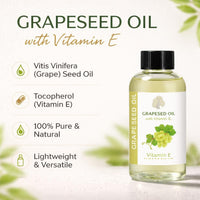 Grapeseed Oil with Vitamin E (2 Ounces)