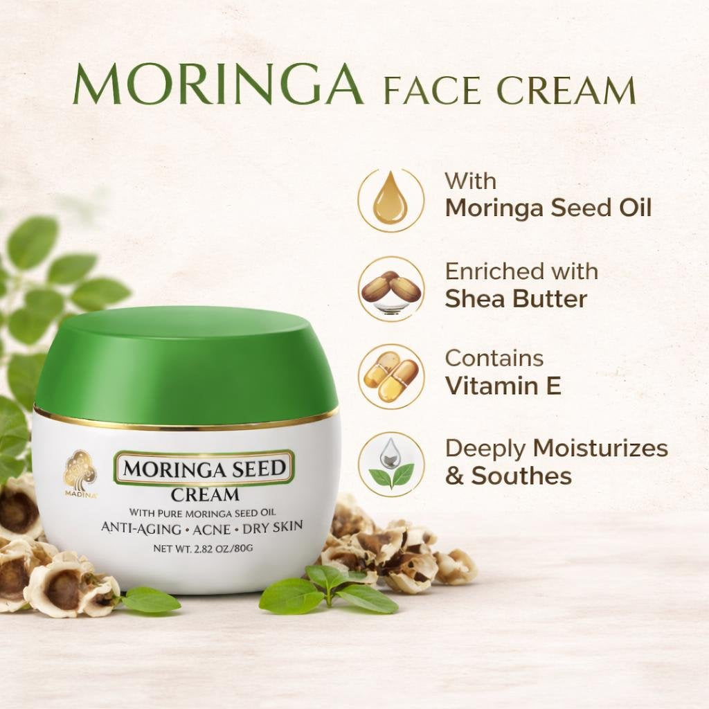 Moringa Face Cream (5.0 oz)