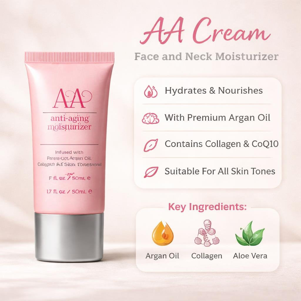 AA Cream Face and Neck Moisturizer (1.7 oz)