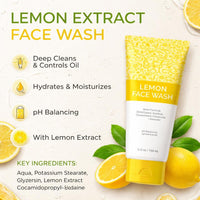 Lemon Extract Face Wash (5.0 oz)