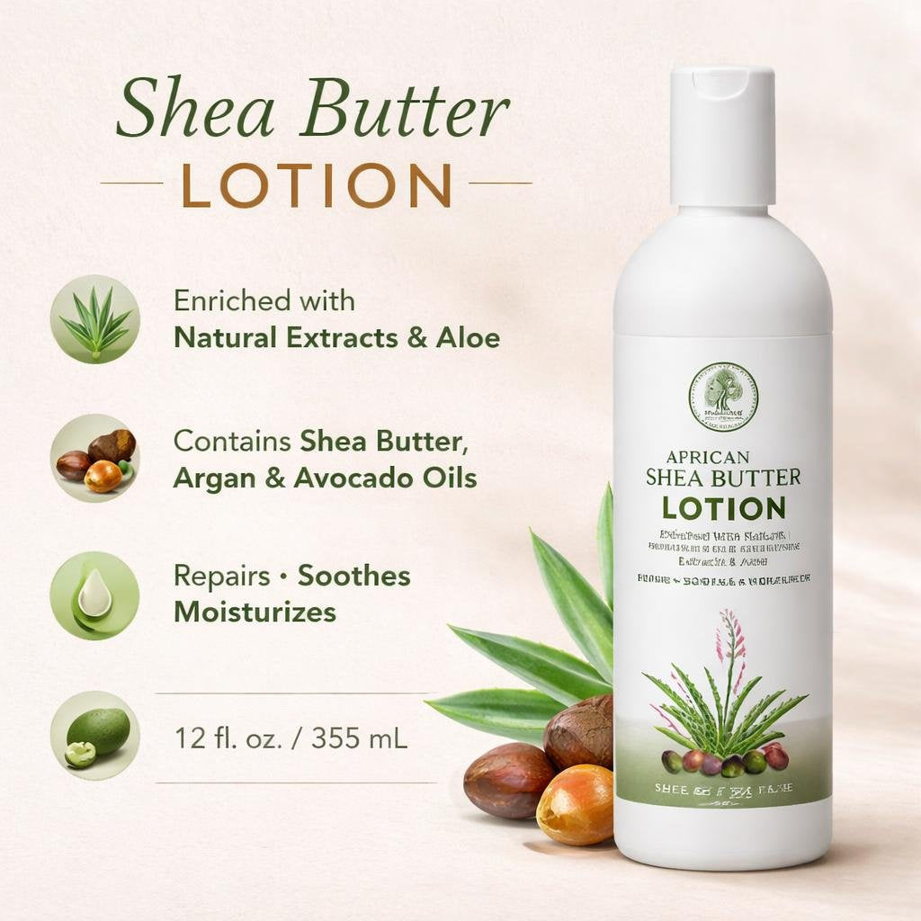 Shea Butter Lotion (14.0 oz)