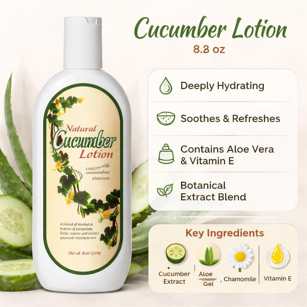 Cucumber Lotion (8.0 oz)