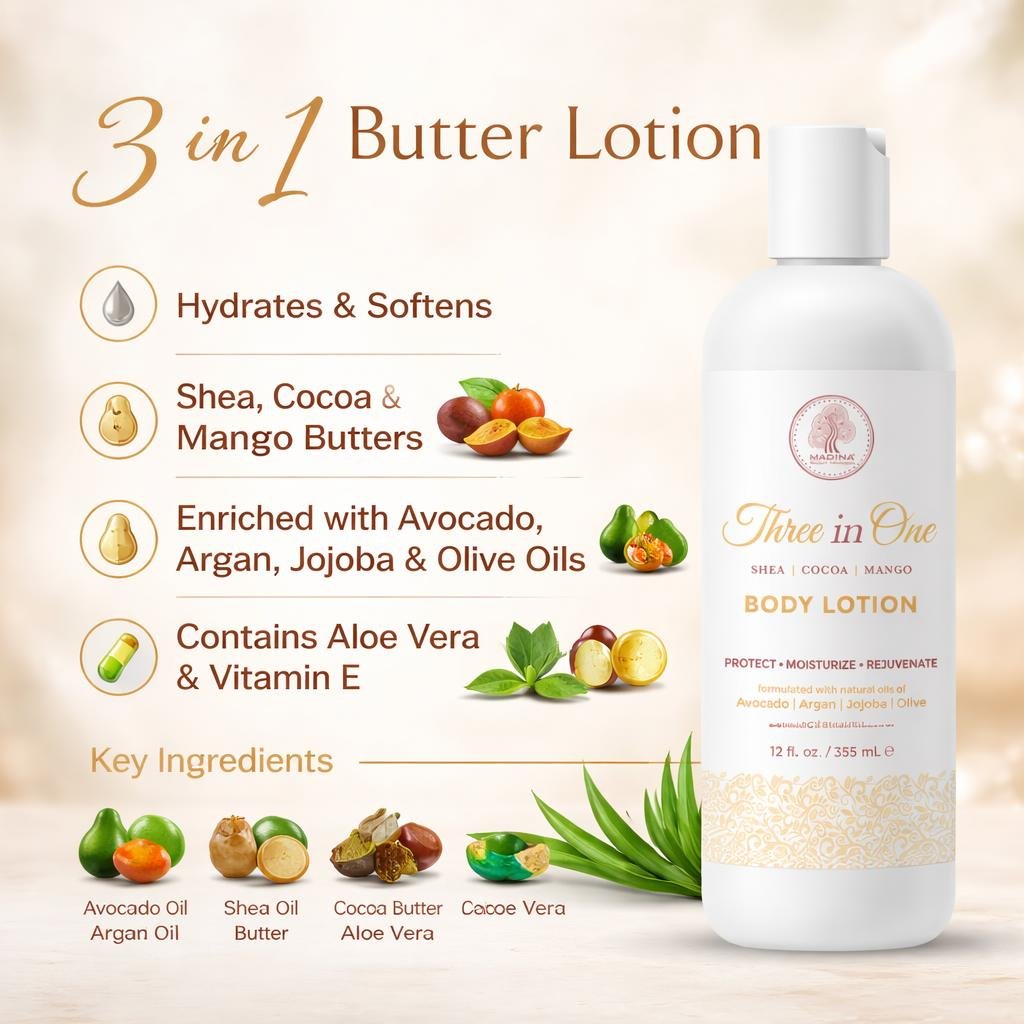 3 in 1 Butter Lotion (12.0 oz)
