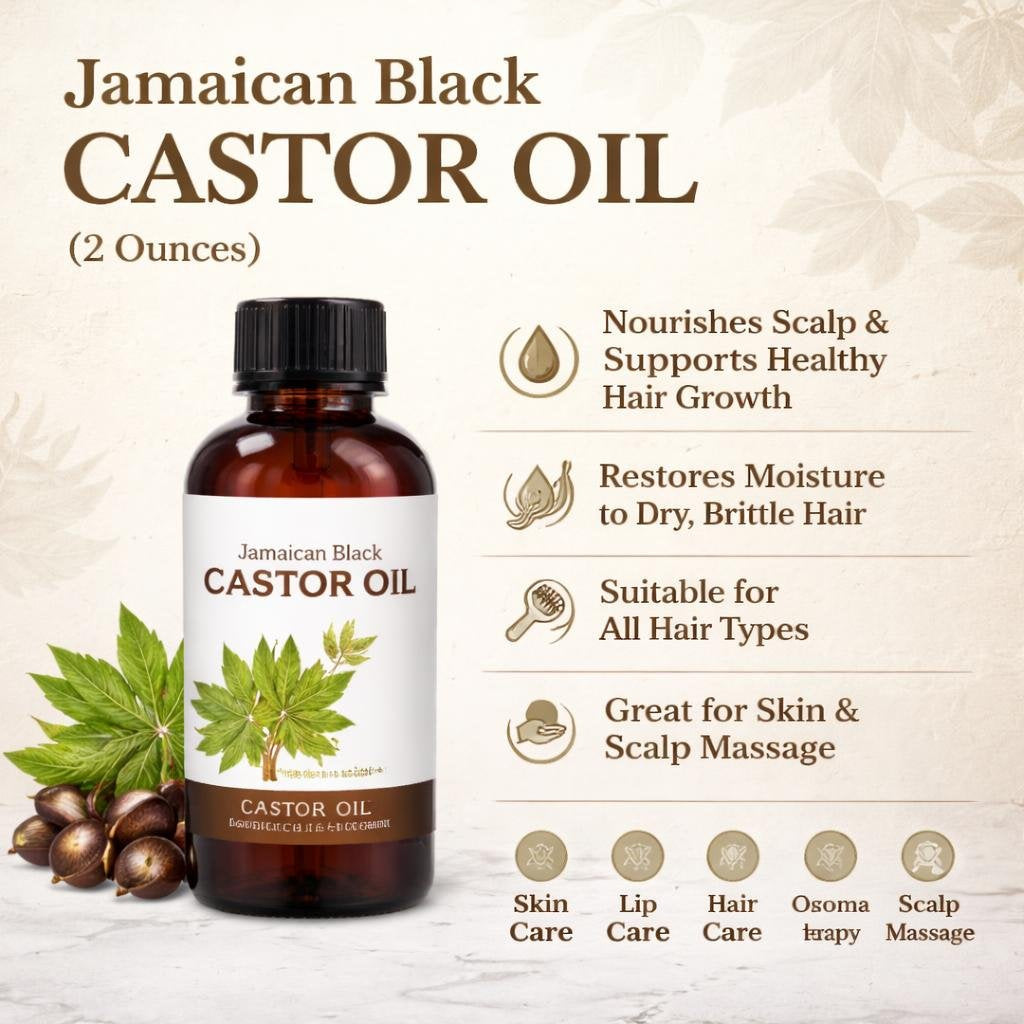 Jamaican Black Castor Oil (2 Ounces)