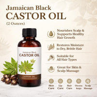 Jamaican Black Castor Oil (2 Ounces)