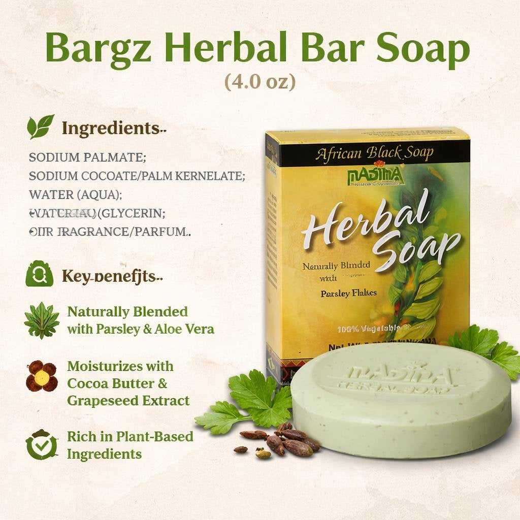 Bargz Herbal Bar Soap (4.0 lb)