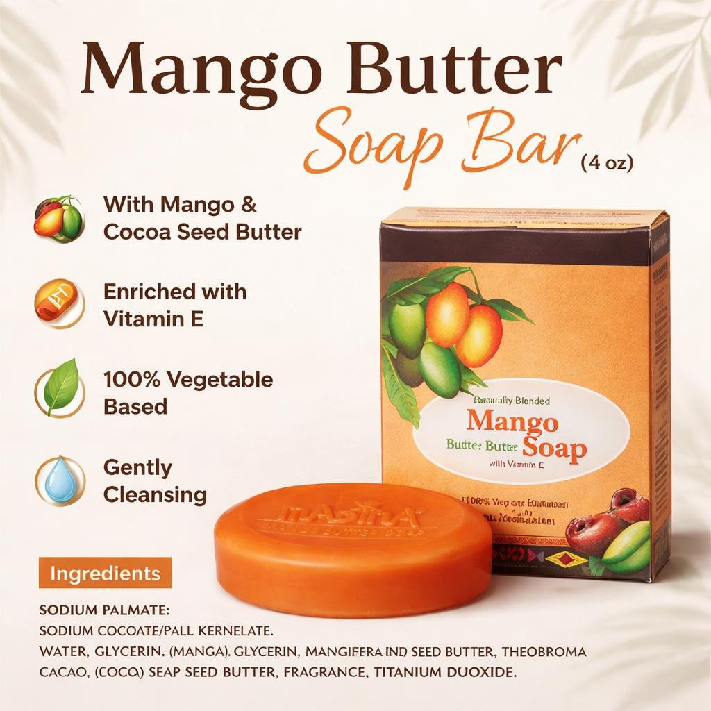 Mango Butter Soap Bar (4.0 lb)