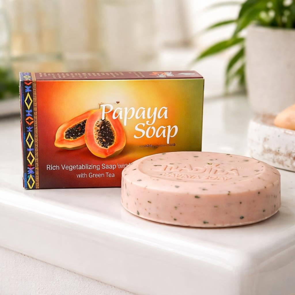 Papaya and Green Tea Bar Soap (3.5 oz)
