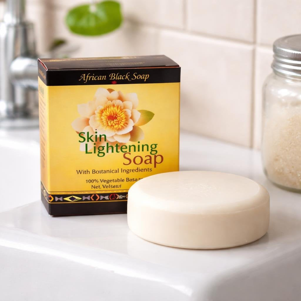 Skin Lightening Soap with Cocoa Butter and Aloe Vera (3.5 oz)