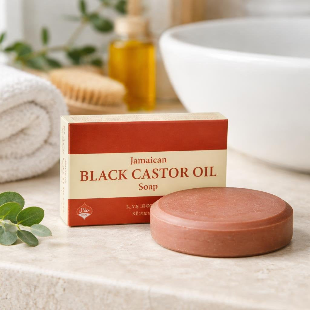 Jamaican Black Castor Oil Soap (3.5 oz)