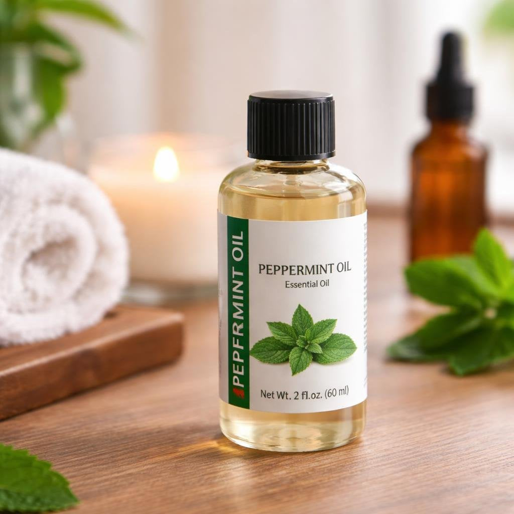 Peppermint Essential Oil (2 Ounces)