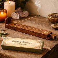 Incense Holder with Storage, 11 Inch (0.4 lb)