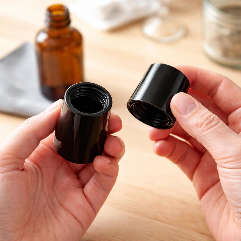 28mm Black Cap (1 Dozen)