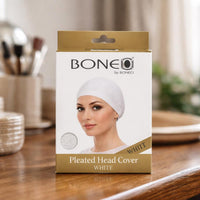 Pleated Head Cover, White (2.0 oz)
