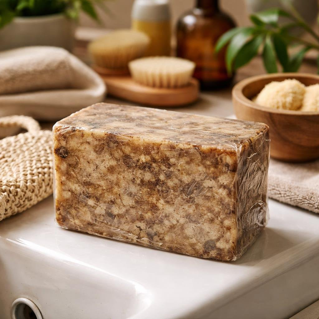 Premium Raw African Black Soap