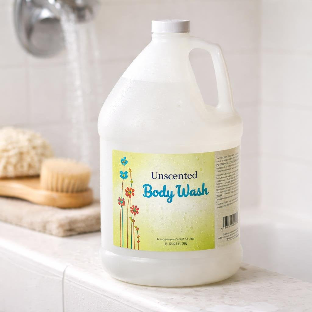 Unscented Body Wash (Gallon)