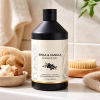 Shea Butter and Vanilla Shower Gel (17.0 oz)