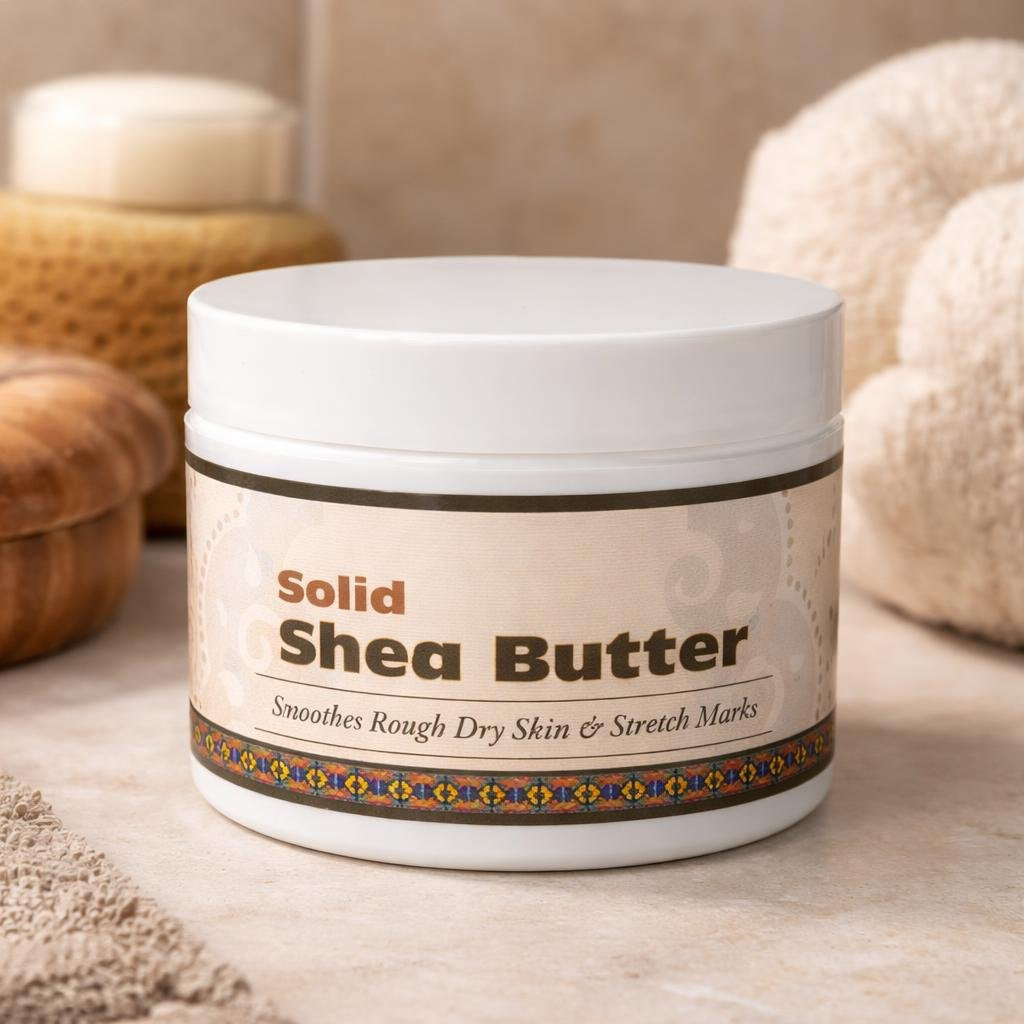 Solid Shea Butter (3.5 oz)