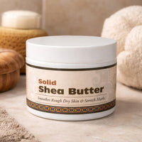 Solid Shea Butter (3.5 oz)