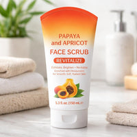 Papaya and Apricot Facial Scrub (8.0 oz)