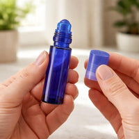 Roll On Bottles, Blue (1 Dozen)
