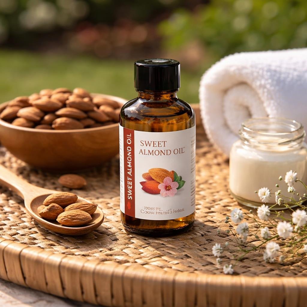 Sweet Almond Oil (2 Ounces)