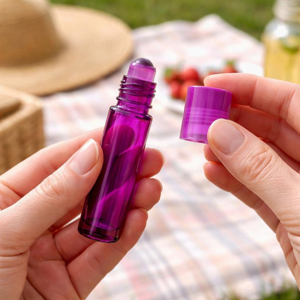 Roll, On Bottles, Purple, 1/3 oz (1 Dozen)