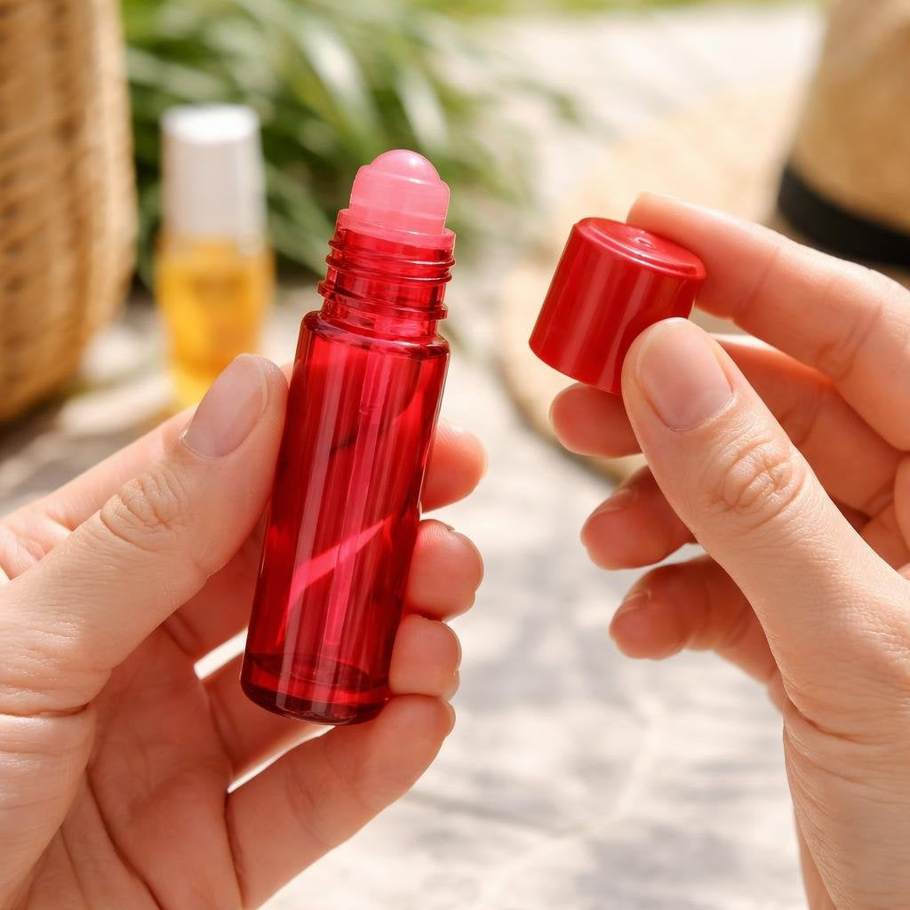 Roll, On Bottles, Red, 1/3 oz (1 Dozen)