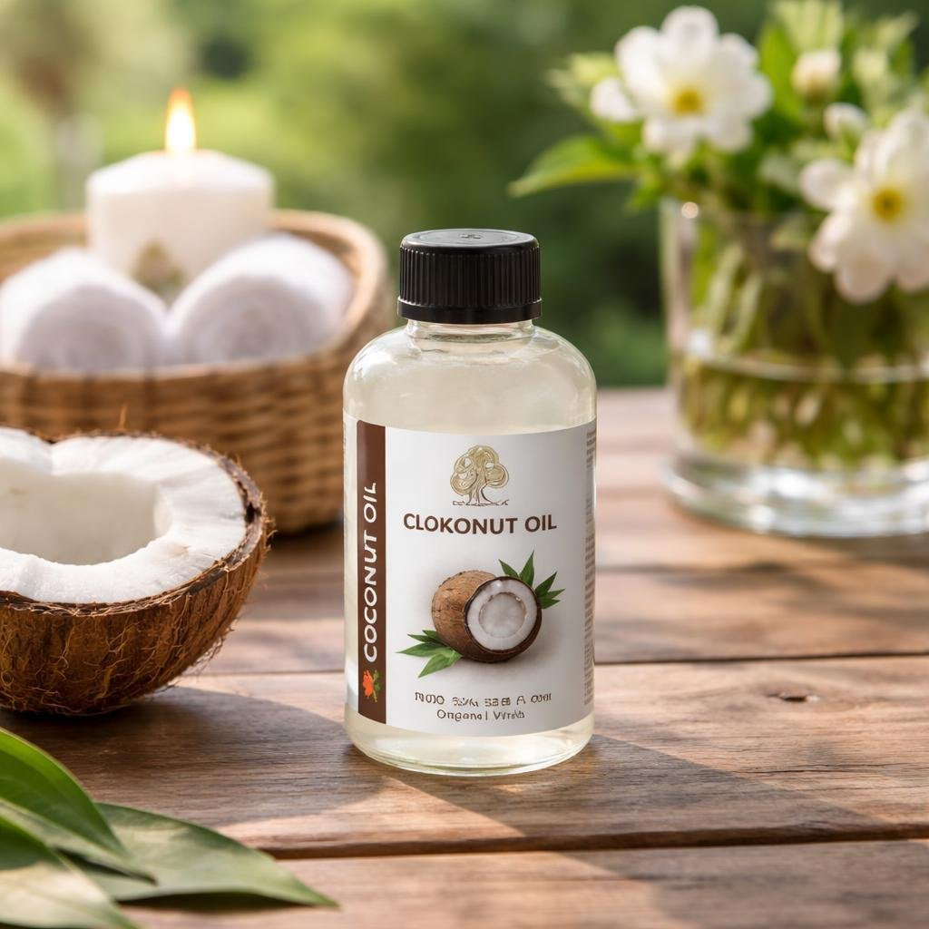 Coconut Oil, Pure and Natural (2 Ounces)