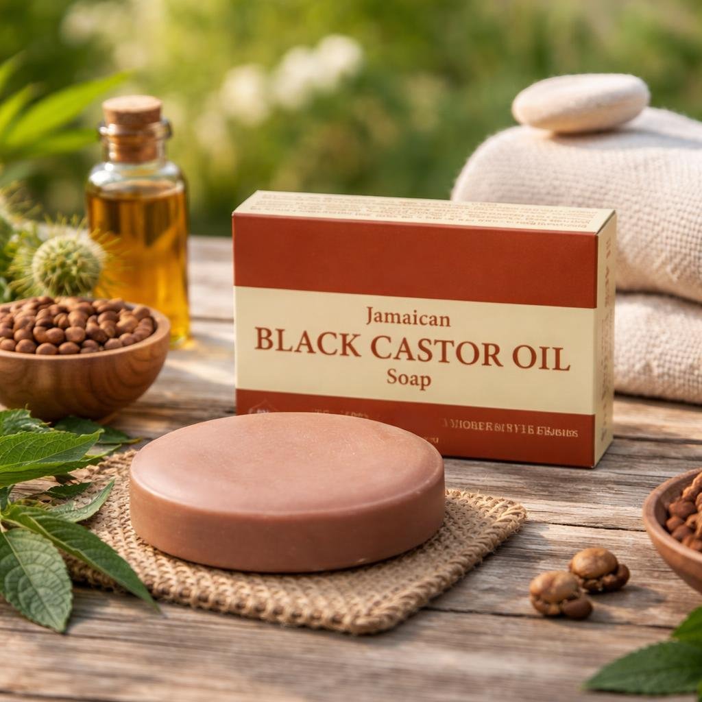Jamaican Black Castor Oil Soap (3.5 oz)