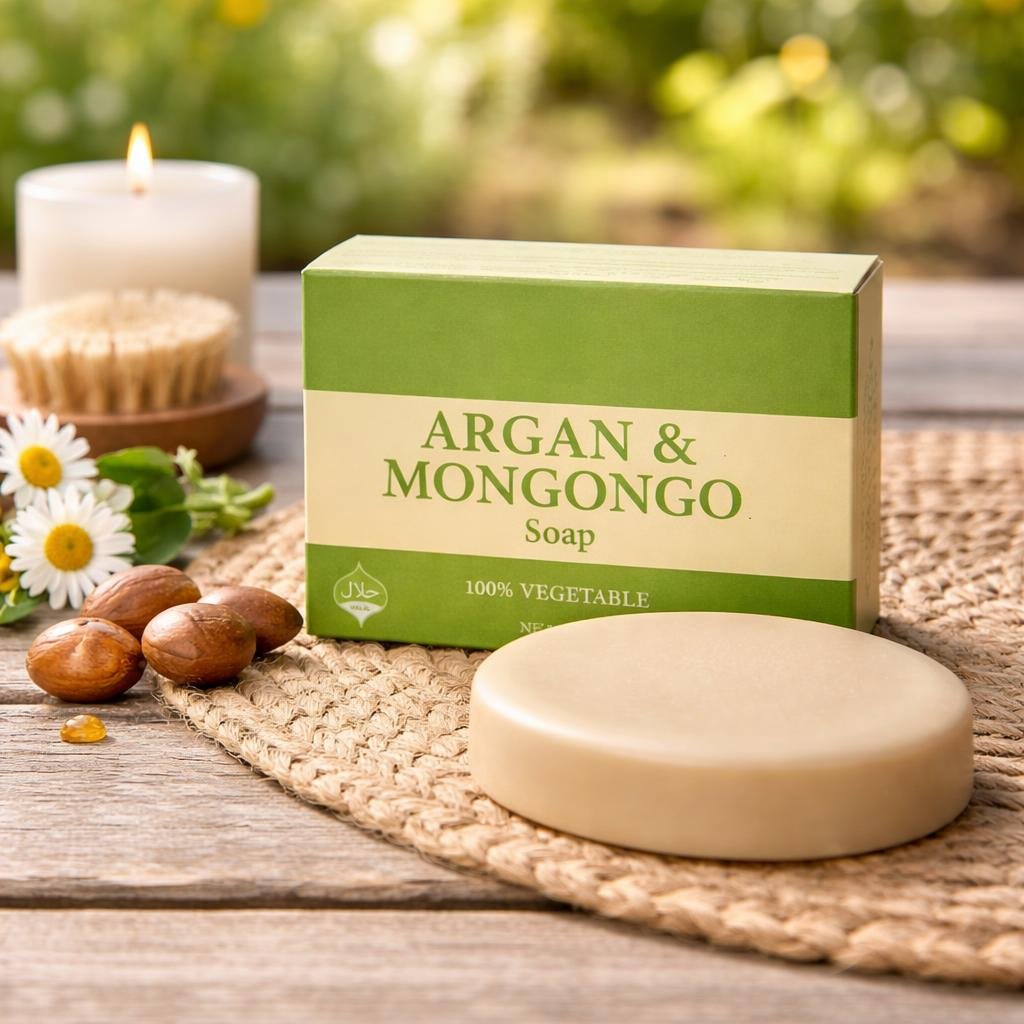 Argan and Mongongo Natural Soap (3.5 oz)