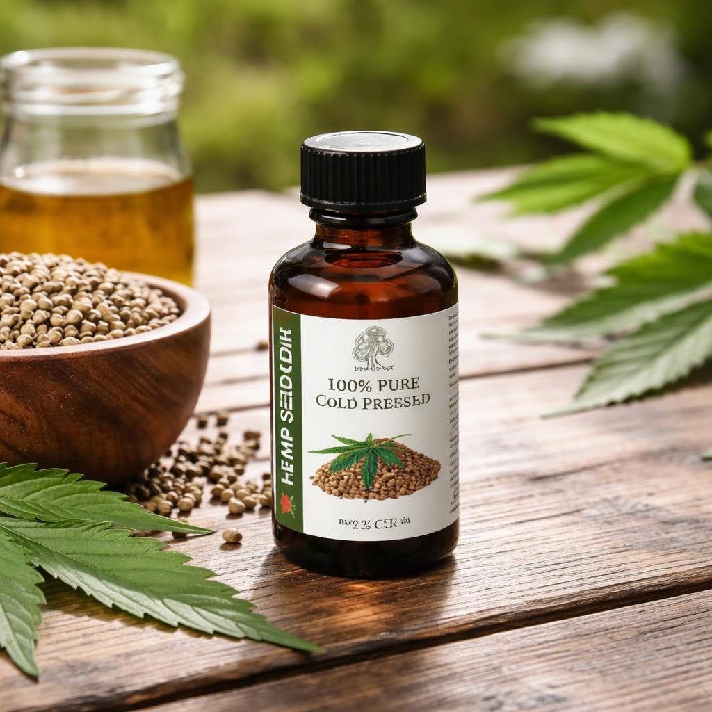 Hemp Seed Oil (2 Ounces)