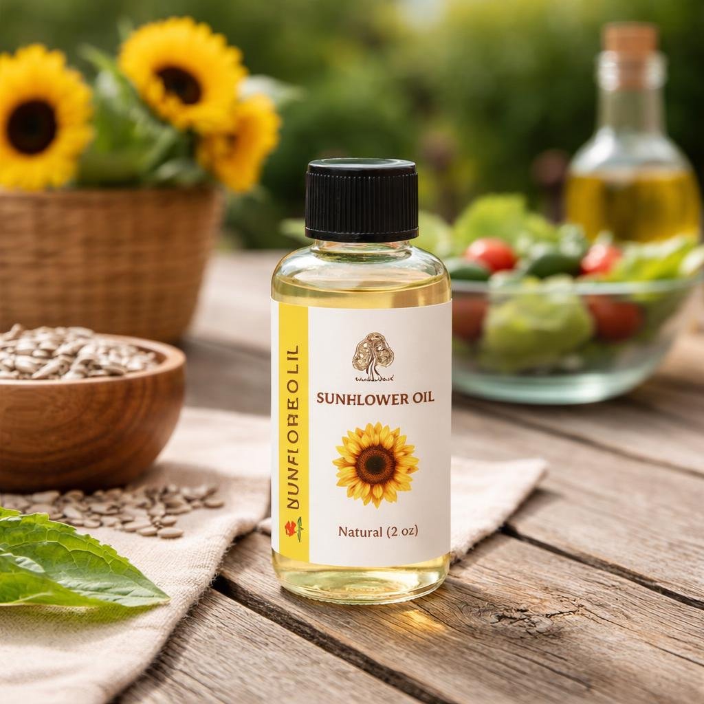 Sunflower Oil, Natural (2 Ounces)