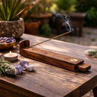 Incense Holder with Storage, 11 Inch (0.4 lb)