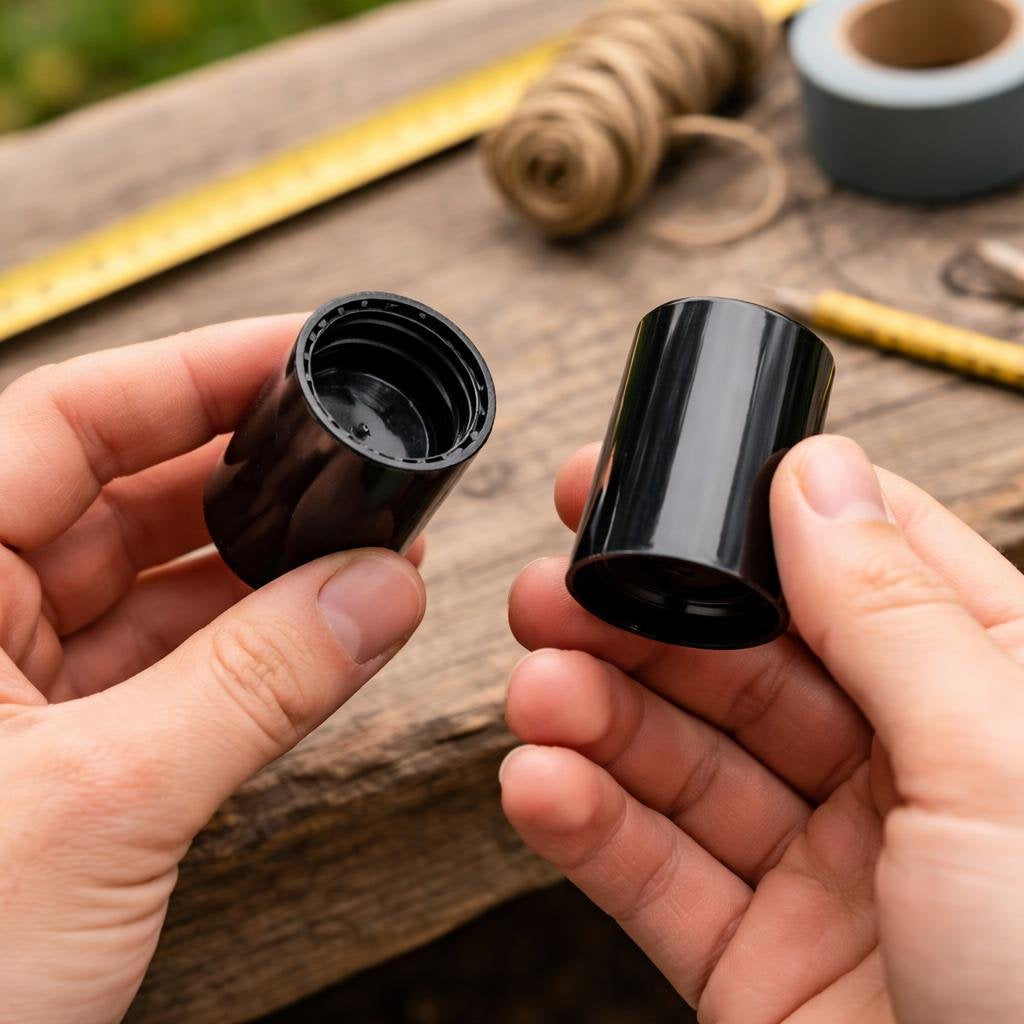 28mm Black Cap (1 Dozen)