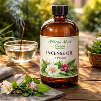 African Musk Green Incense Oil (1 Pound)