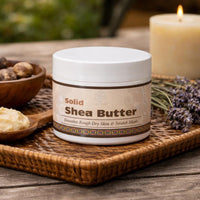 Solid Shea Butter (3.5 oz)