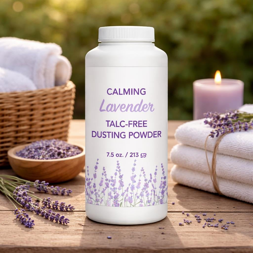 Lavender Dusting Powder, Talc Free