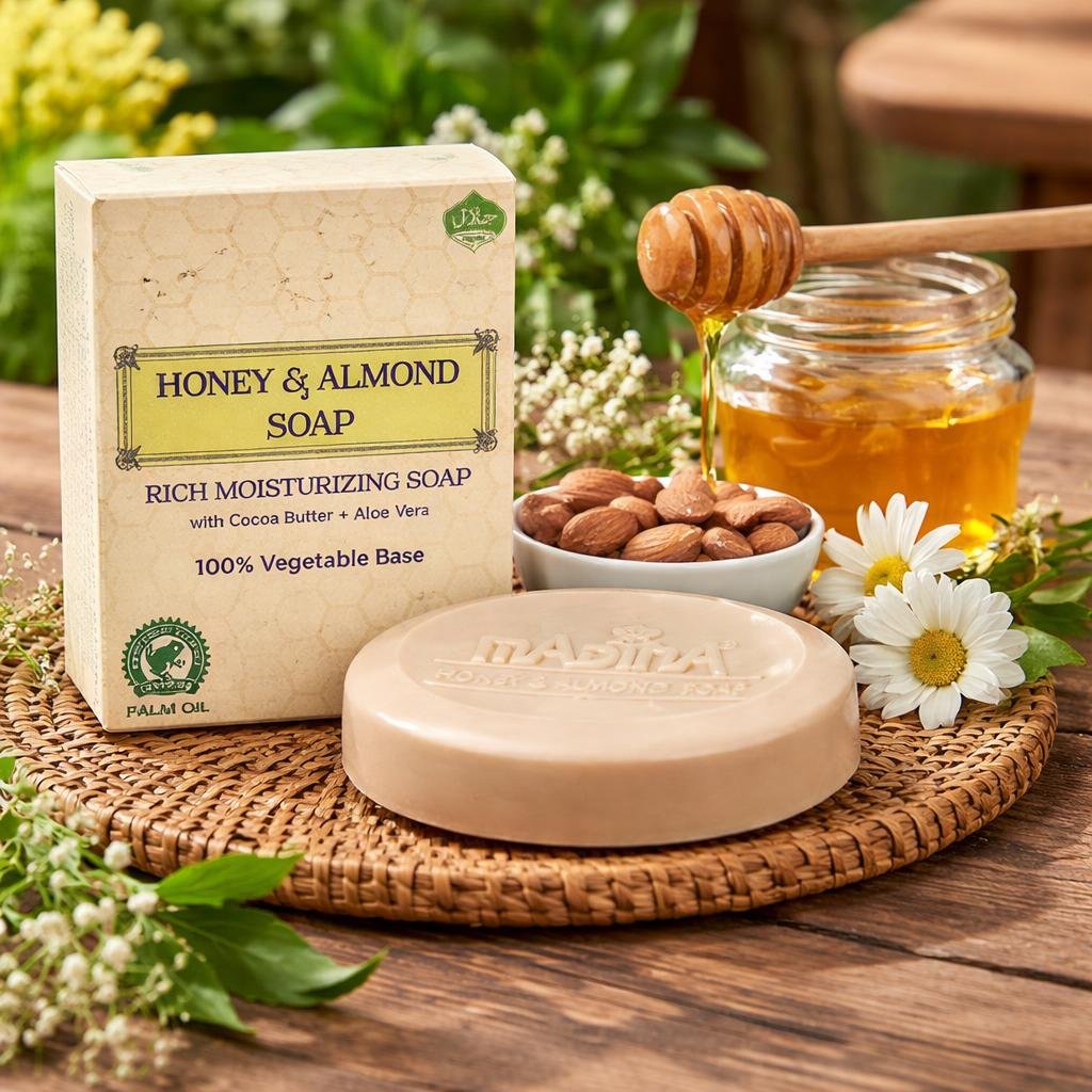 Honey and Almond Bar Soap (4.0 lb)