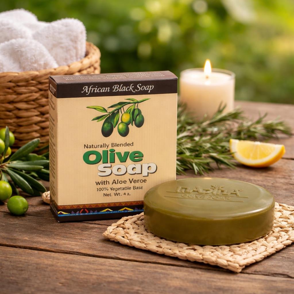 Bargz Olive Soap Bar (4.0 lb)