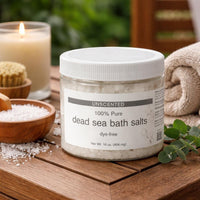 Natural Dead Sea Bath Salt (1 Pound)