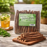 Licorice Root Chew Sticks, Peppermint (1 Pound)