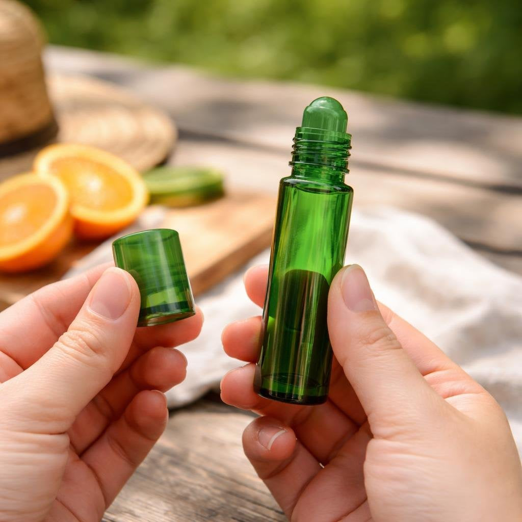 Roll, On Bottles, 1/3 oz Green (1 Dozen)
