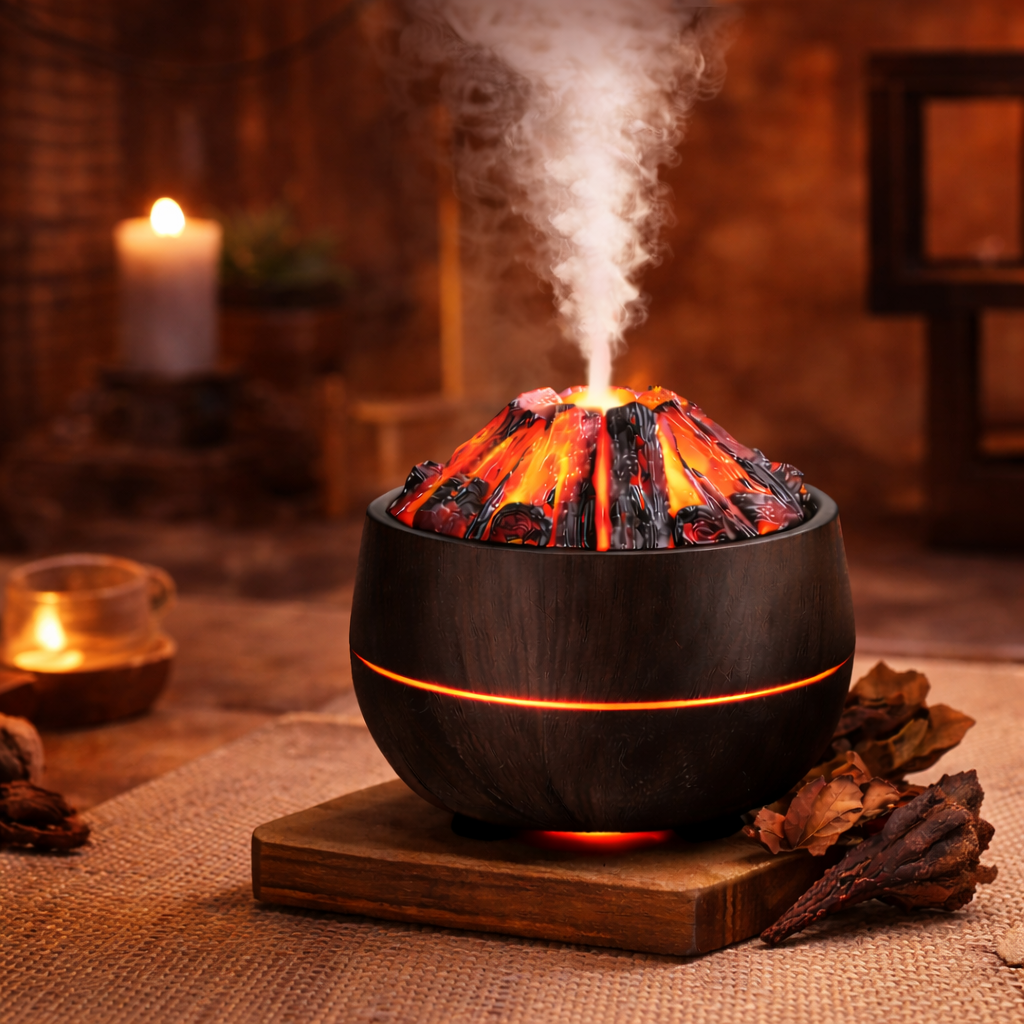 Flame Diffuser Humidifier for All Oils