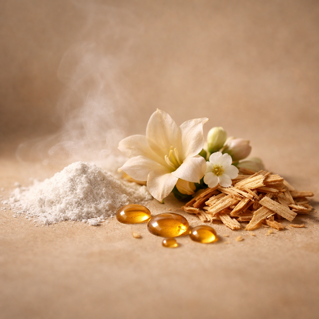 African Musk Fragrance Oil scent visualization