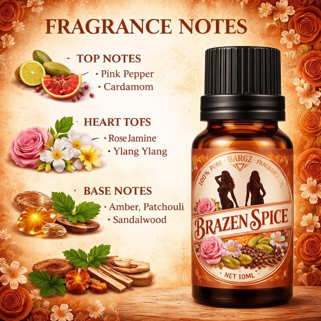 Bargz Brazen Spice Fragrance Oil (Inspired by Burberry London (Women) by Burberry)